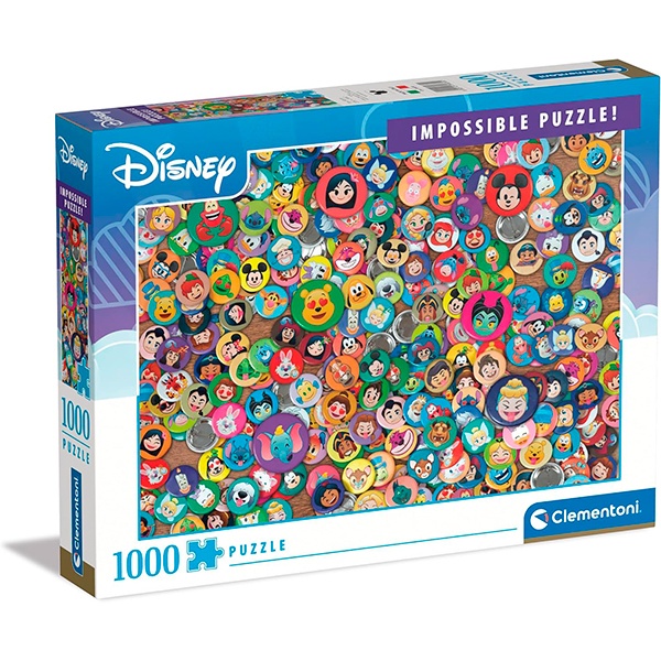 Disney Puzzle 1000p Emoji - Imagen 1