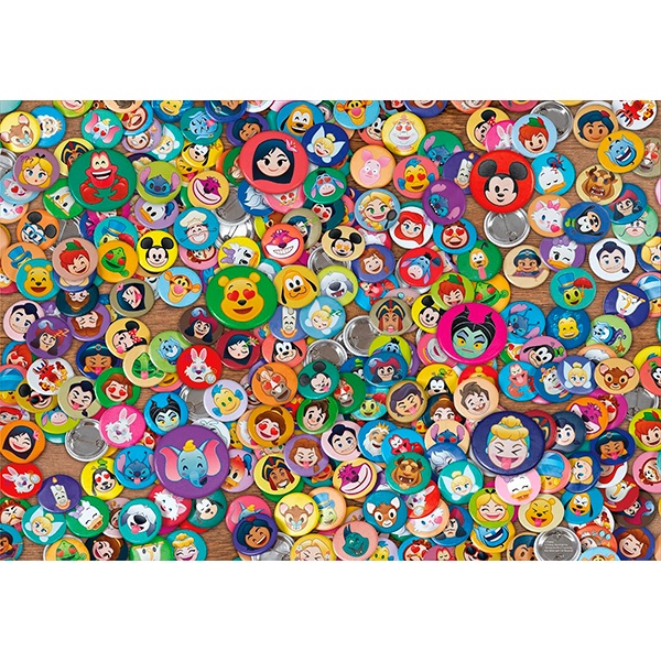 Disney Puzzle 1000p Emoji - Imagen 1