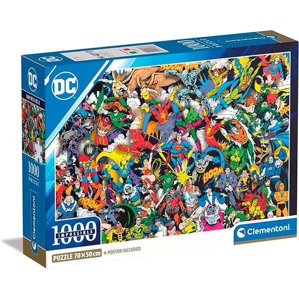 DC Comics Quebra-cabeça 1000p Justice League Impossible - Imagem 1