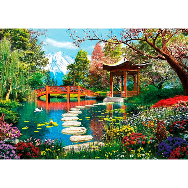 Puzzle 1000p Fuji Garden - Imatge 