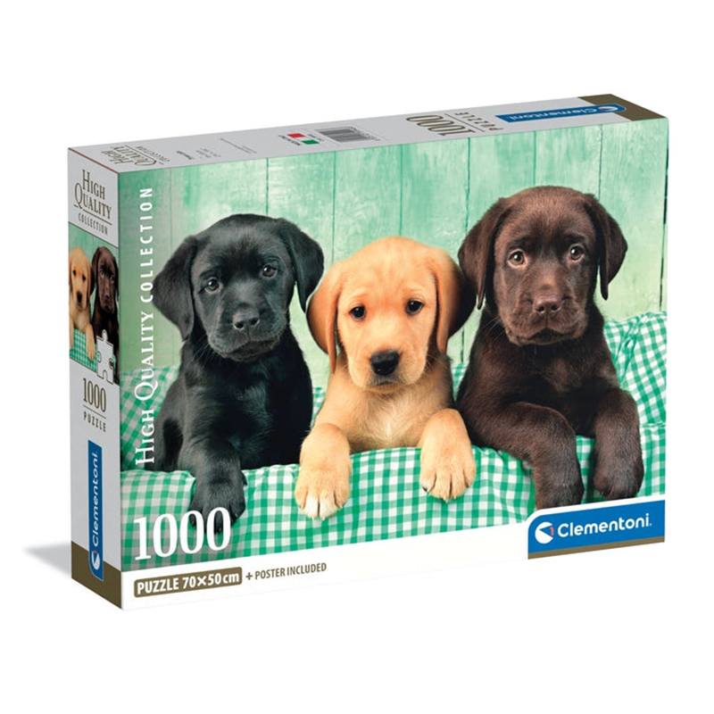 Puzzle 1000p Tres Labradores