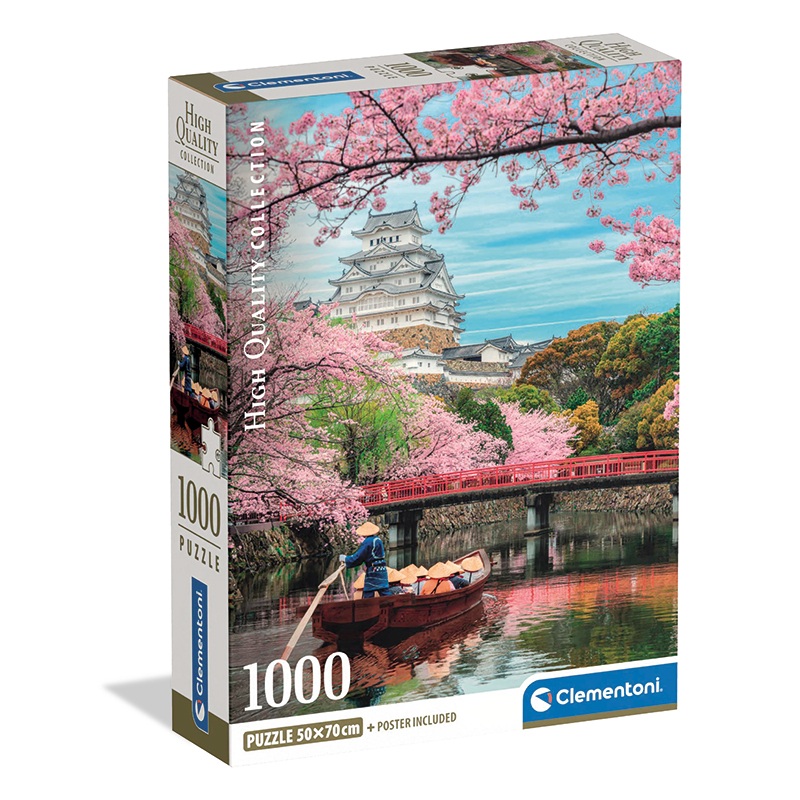 Puzzle 1000p Himeji Castle in Spring 