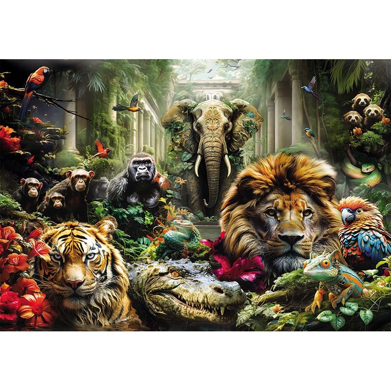 Puzzle 1000p Mystic Jungle - Imagen 1