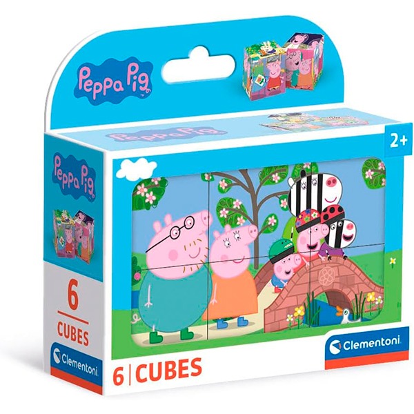 Peppa Pig Rompecabezas 6p JOGUIBA