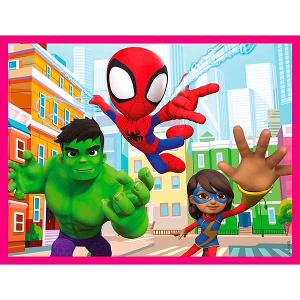 Marvel Rompecabezas 12p Spidey - Imagen 1