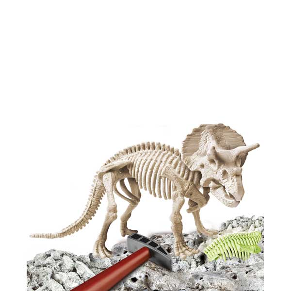 Juego Arqueojugando Triceratops Fluorescente - Imagen 1