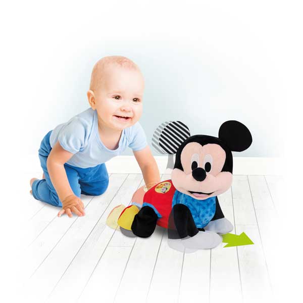 Disney Peluche Mickey Mouse Bebê Rastejando - Imagem 2
