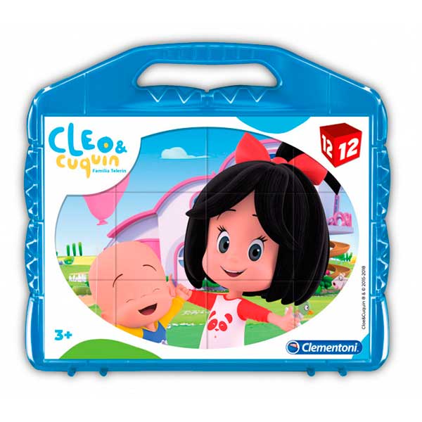 Rompecabezas Infantil 12p Cleo & Cuquin - Imagen 1
