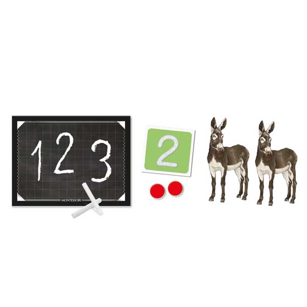 Jogo Montessori Números - Imagem 1
