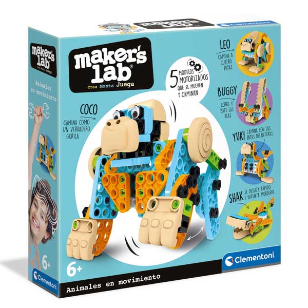 Clementoni Maker's Lab Animales en Movimiento - Imagen 1