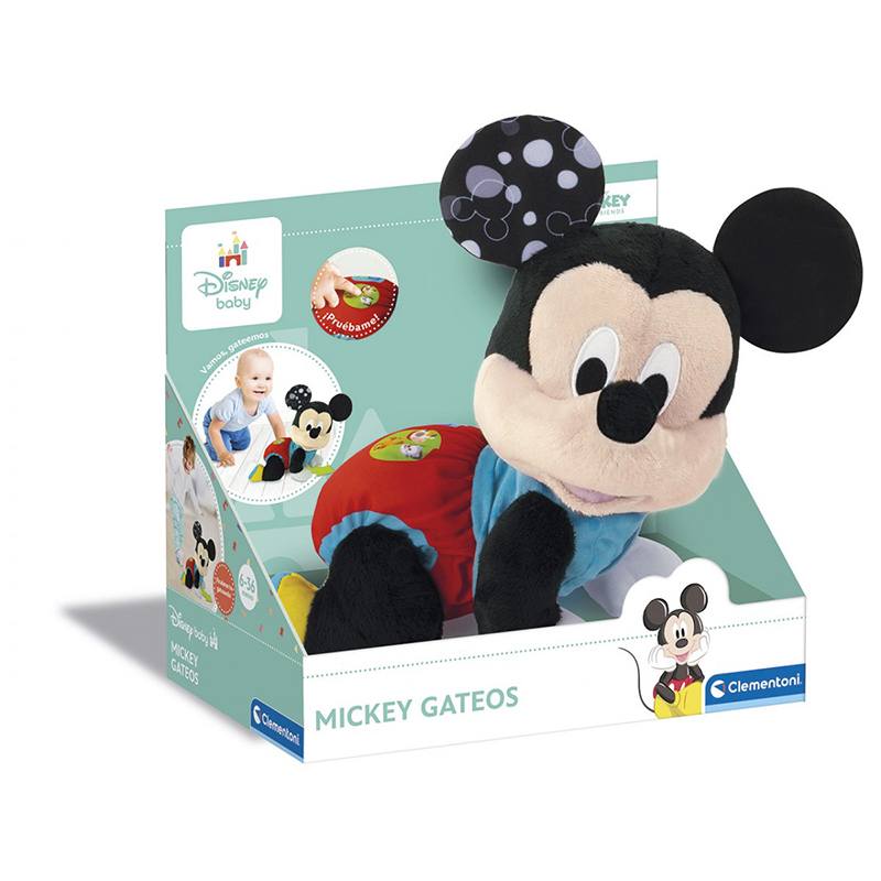 Disney Peluche Baby Mickey Gateos - Imagen 1