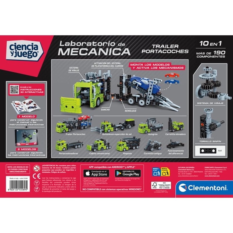Laboratorio de Mecánica Trailer Portacoches - Imagen 1