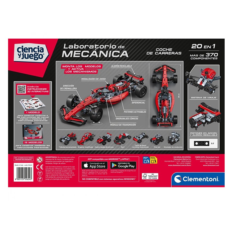 Laboratorio de Mecánica Coche Formula 1 - Imagen 1