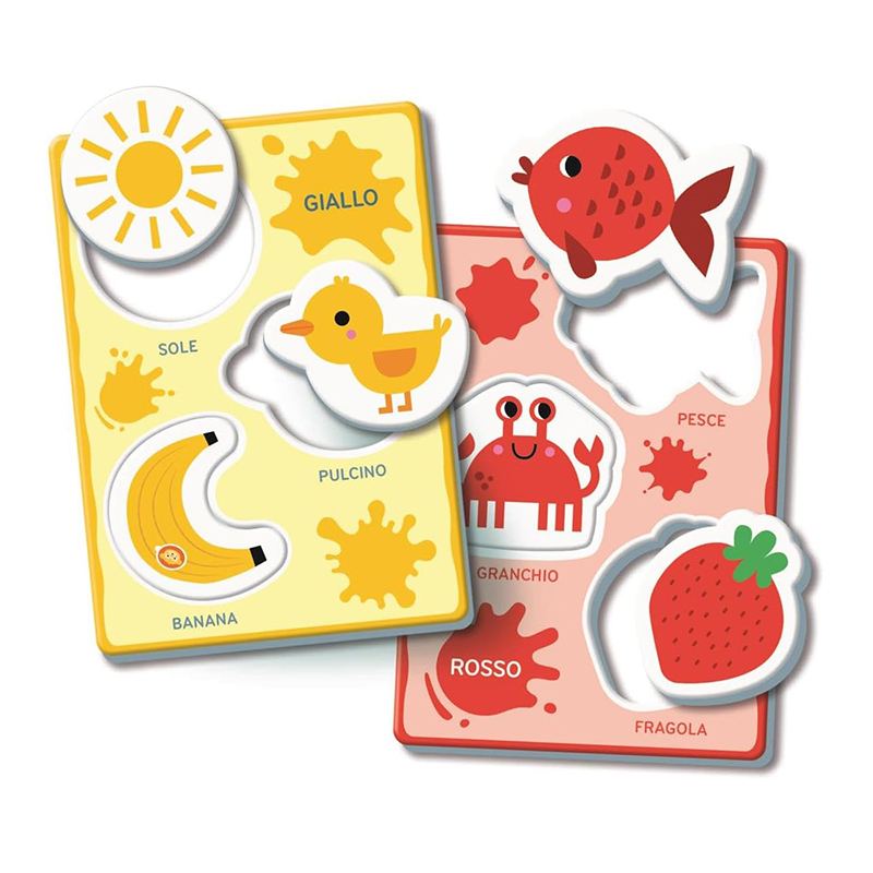 Juego Montessori Palabras y Colores - Imatge 1