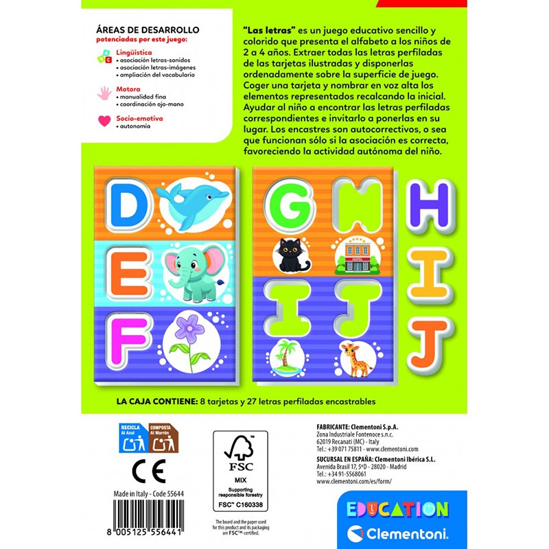 Juego educativo Aprendo las Letras - Imatge 1