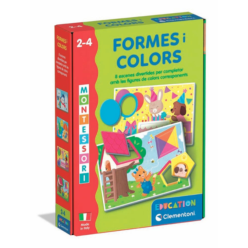 Juego Montessori Formes i Colors - Catalán