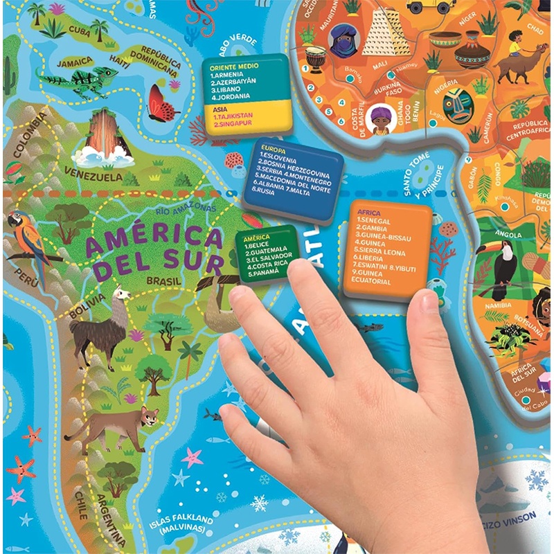 Geopuzzle Magnético: El Mundo - Imagen 6