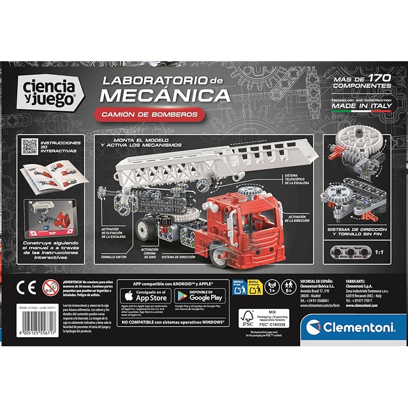 Ciencia y Juego, Laboratorio de Mecánica: Camión de Bomberos - Imatge 2