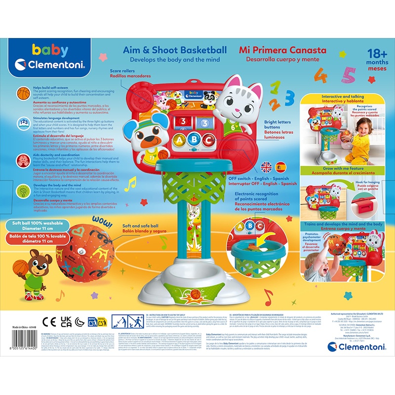 Mi Primera Canasta interactiva Actividades - Imagen 2
