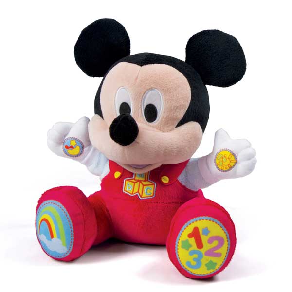 Disney Peluche Baby Mickey Mouse Educativo - Imagem 1