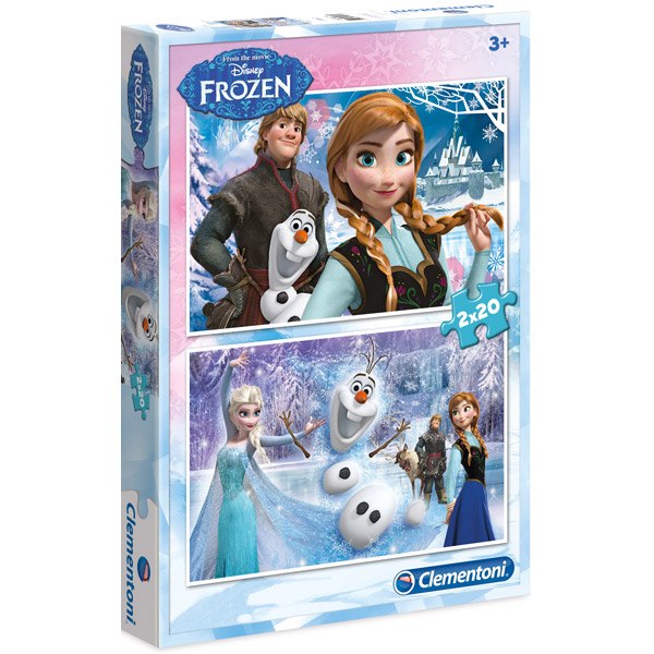 Puzzle 2x20 Frozen - Imagen 1