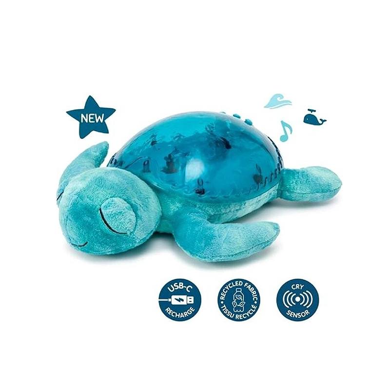 Tortuga Tranquil·la Blava Llum Nocturna Musical