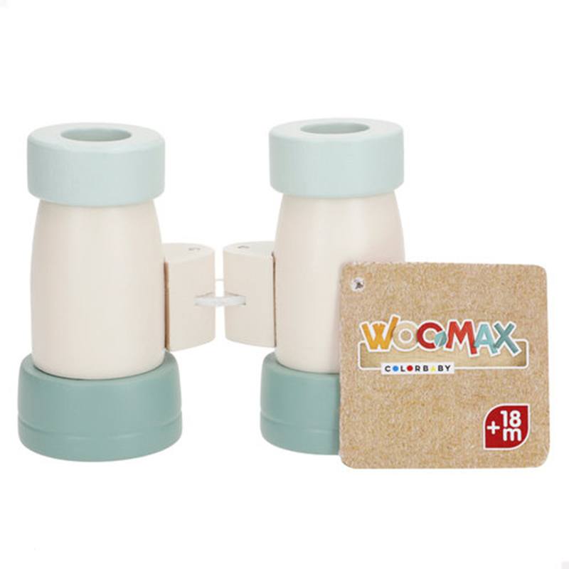 Calidoscopio Binocular de Madera - Imagen 2