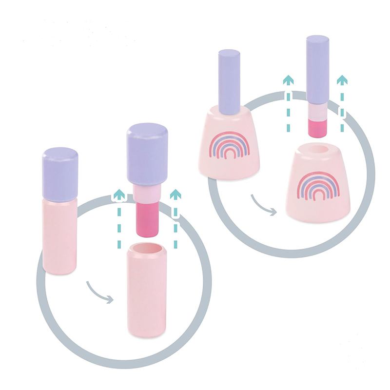 Tocador de Madera con Espejo y Luz - Imagen 5