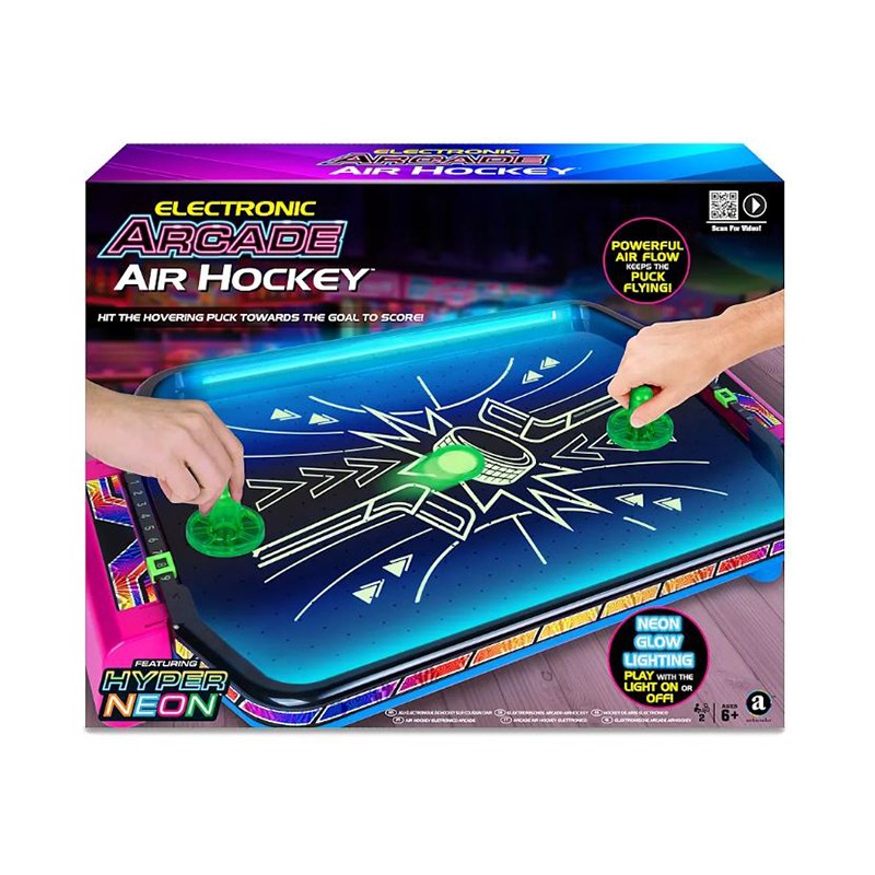 Arcade Air Hockey Electrónico de Mesa Neon - Imagem 3