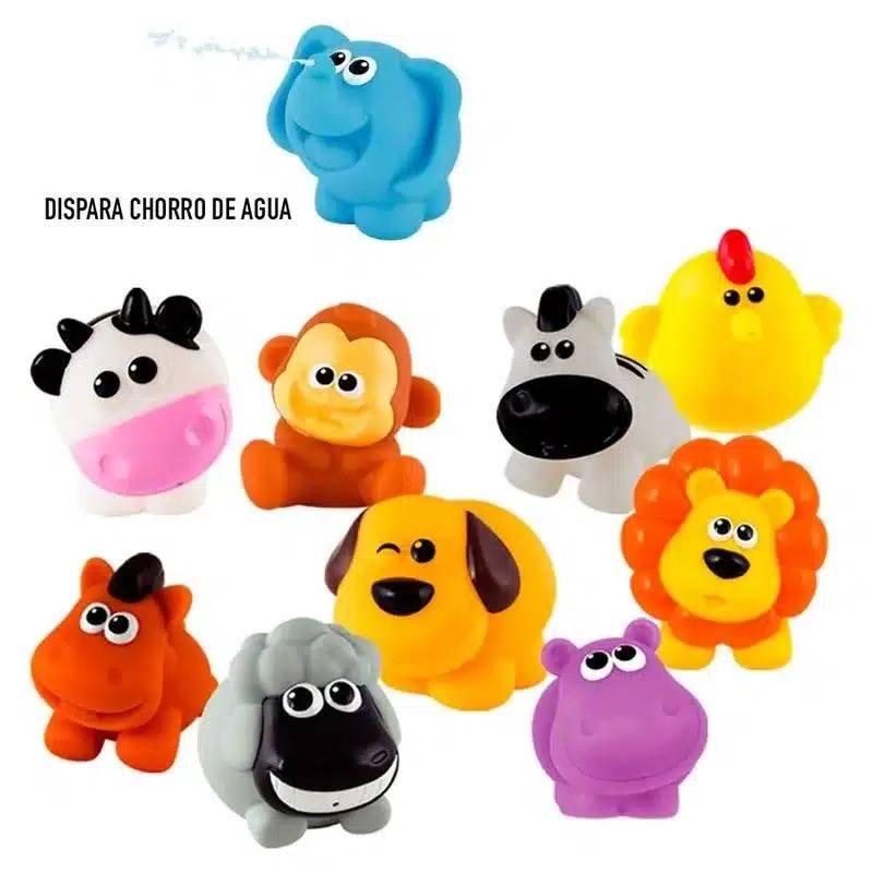 Pack 10 animales blanditos para el baño - Imagen 1