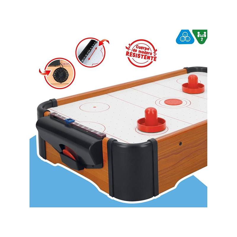 Air Hockey de mesa 56cm - Imagem 1