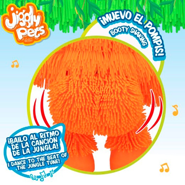 Jiggly Pets Orange Dancer Orangotango - Imagem 2