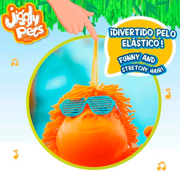Jiggly Pets Orange Dancer Orangotango - Imagem 3