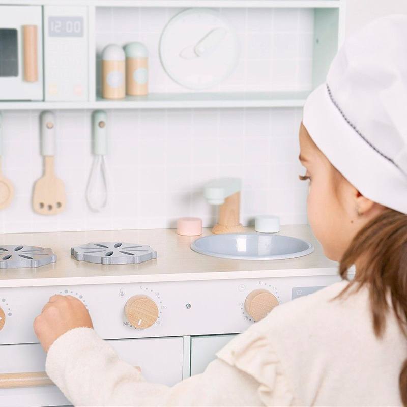 Woomax Cocina de madera infantil 83cm - Imagen 2