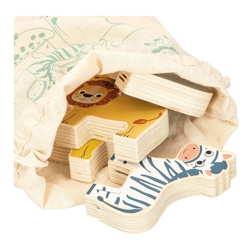 Animales Apilables de Madera - Imagen 1