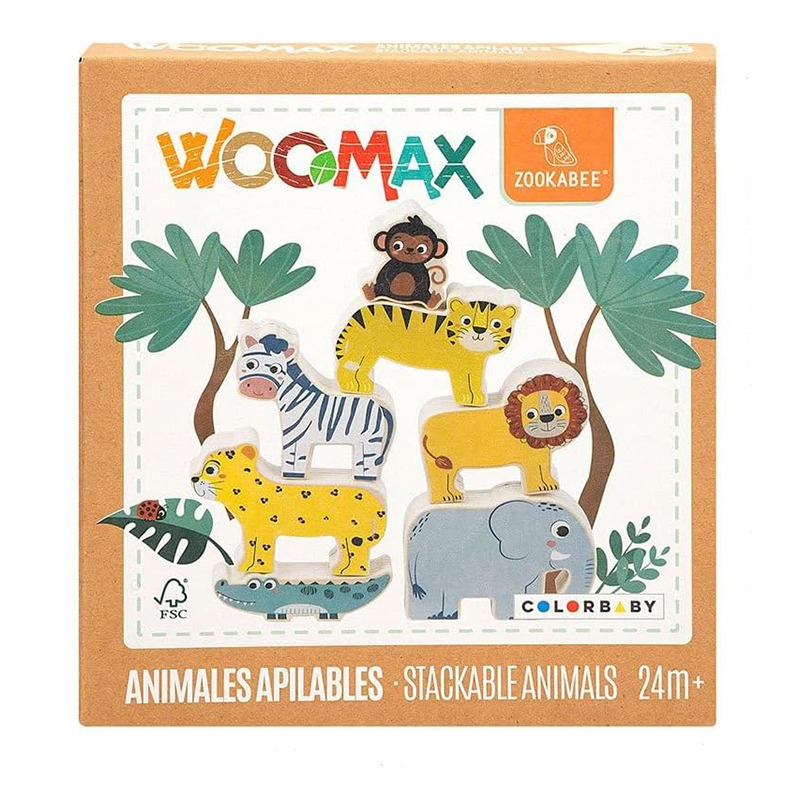 Animales Apilables de Madera - Imagen 4