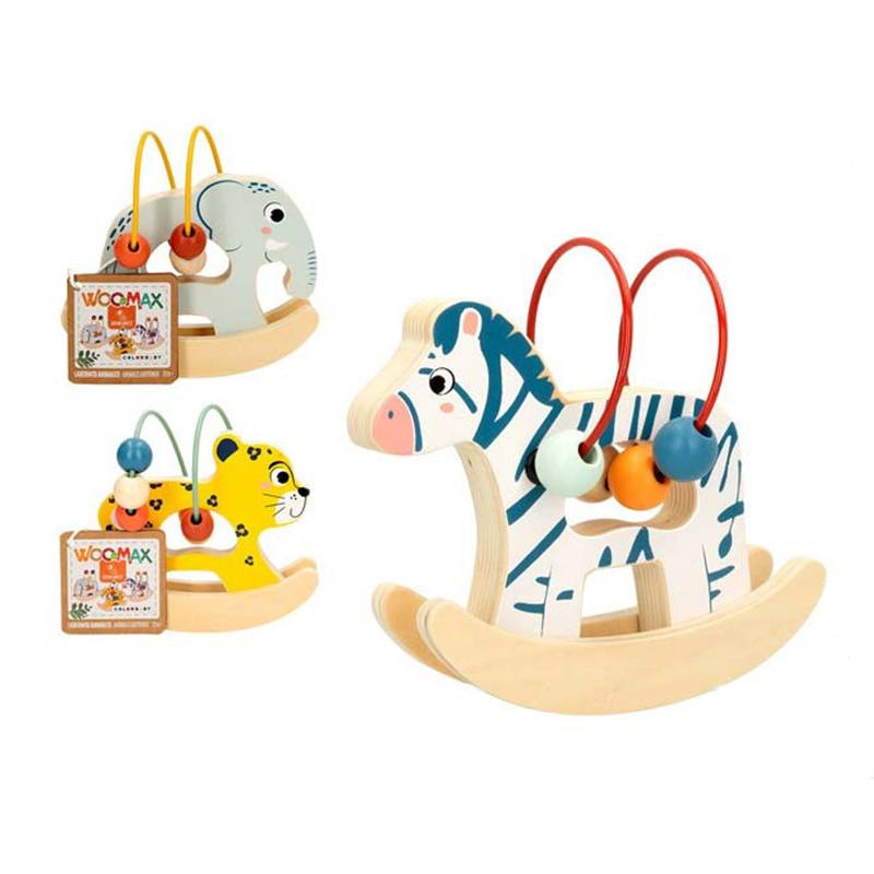 Mini Balancí Psicomotricitat Animalet de Fusta