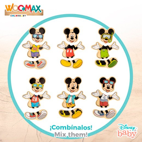 Disney Woomax Mickey Encaixável - Imagem 2
