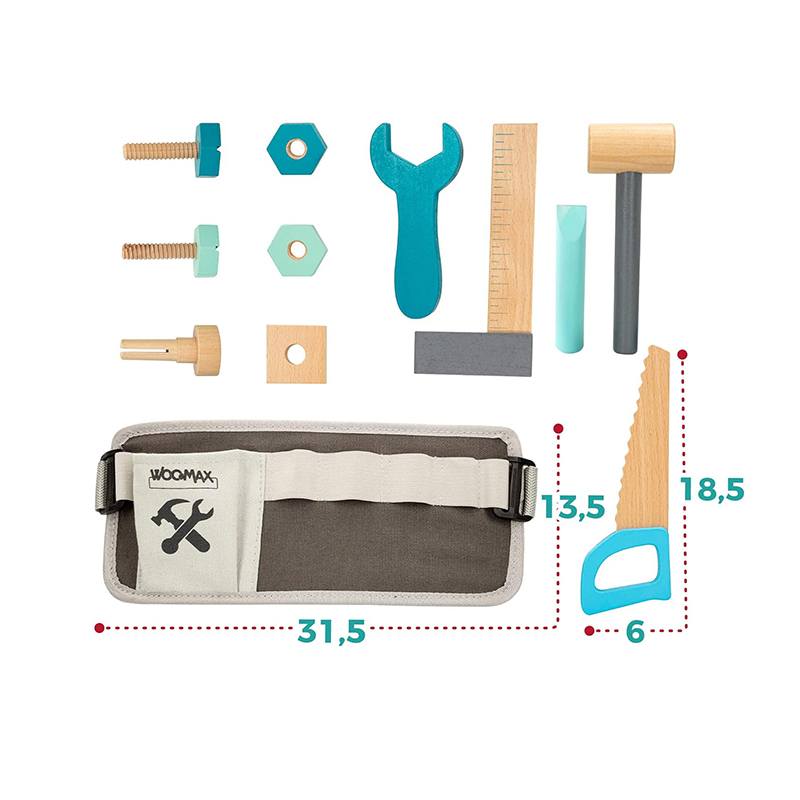 Cinturón de Herramientas de Madera - Imagen 3