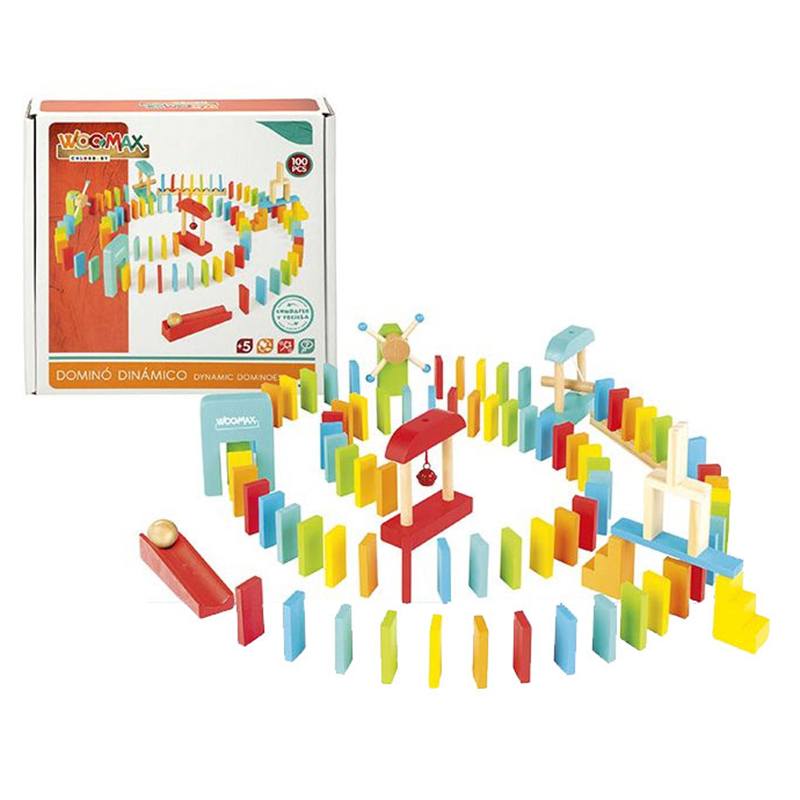 Juego dominó dinámico colores 100p