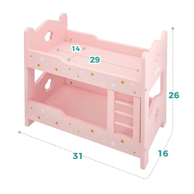 Litera de Madera para Muñecas - Imagen 2
