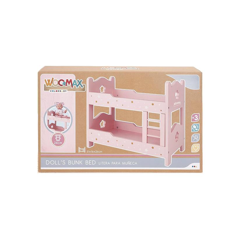 Litera de Madera para Muñecas - Imagen 3