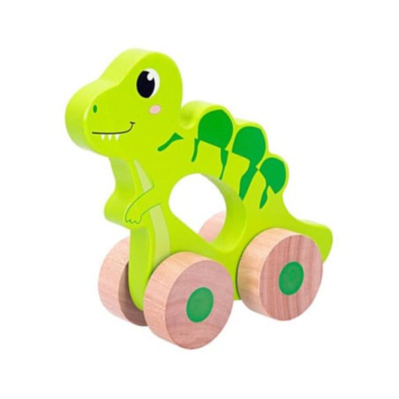 Animalzinho de madeira com rodas - Imagem 1