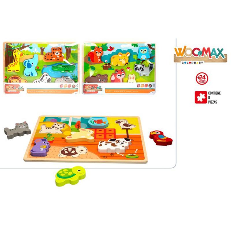 Puzzle de madera infantil 8p - Imagen 1