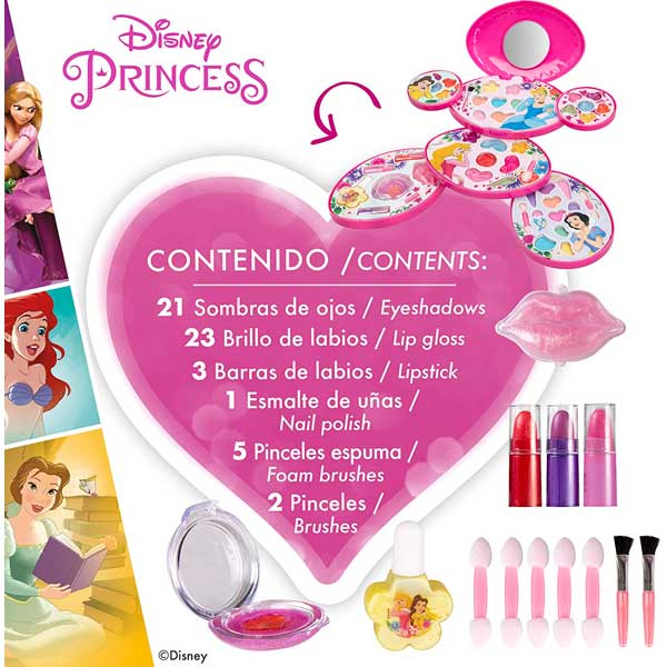 Disney Conjunto Maquillaje Princesas - Imagen 3