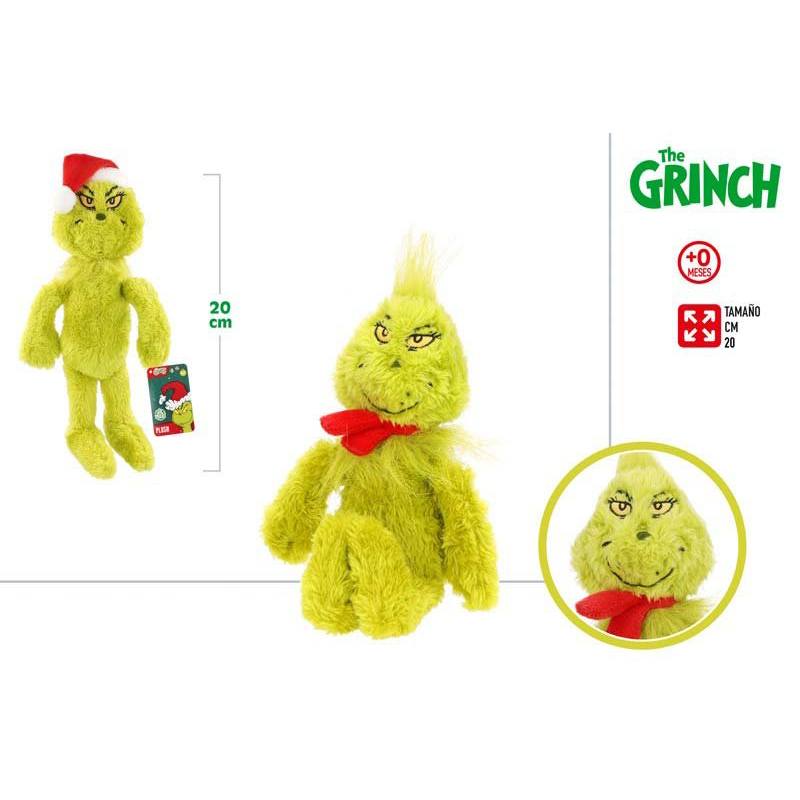 Peluche The Grinch Navidad 20cm - Imagen 1