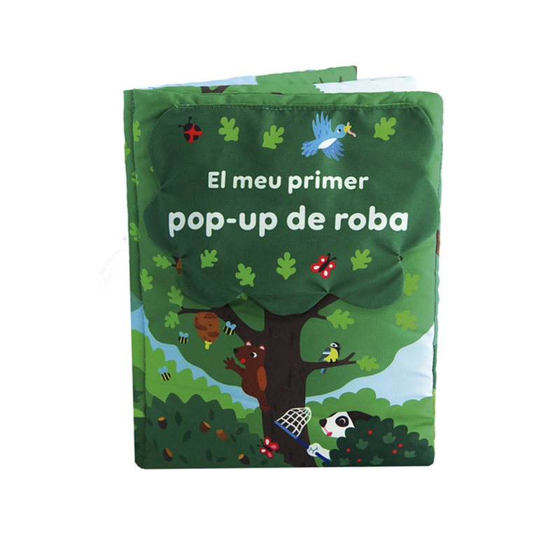 Libro infantil El meu primer pop-up de roba - en Catalán