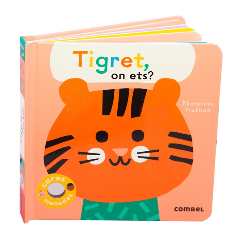 Libro infantil Tigret, on ets? - en Catalán