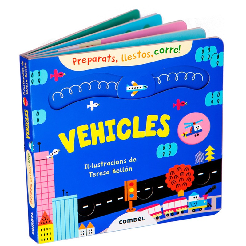 Libro Infantil Vehicles - Catalán