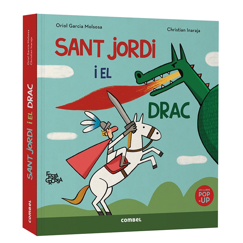 Libro Infantil Pop Up Sant Jordi i el Drac - Catalán